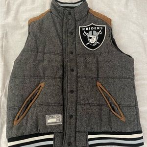 Vintage Oakland Raiders Vest (XL)